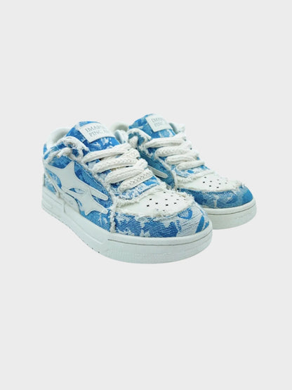 DCRB Broken Denim Sneakers
